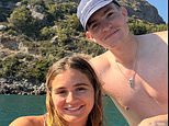 Tilly Ramsay poses with rarely-seen boyfriend Henry Farrow as they celebrate four years as a couple
