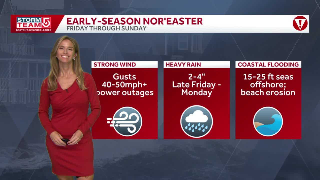 Video: Windy today, stormy weekend on the way