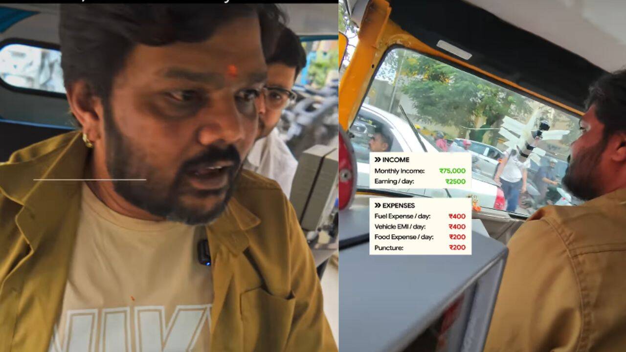Auto driver earns Rs 75,000 a month, spends Rs 1.4 lakh on daughter’s education