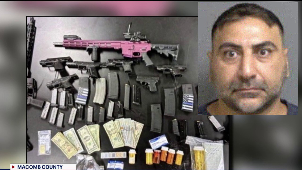 Drug bust of Macomb Township man recovers hundreds of pills, $16K and guns
