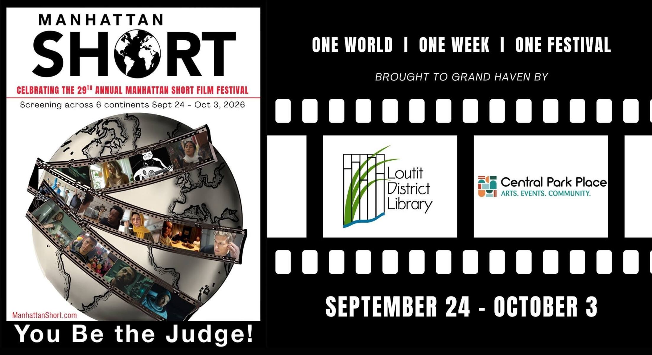 You can be the judge at this incredible global film festival coming to Loutit Library