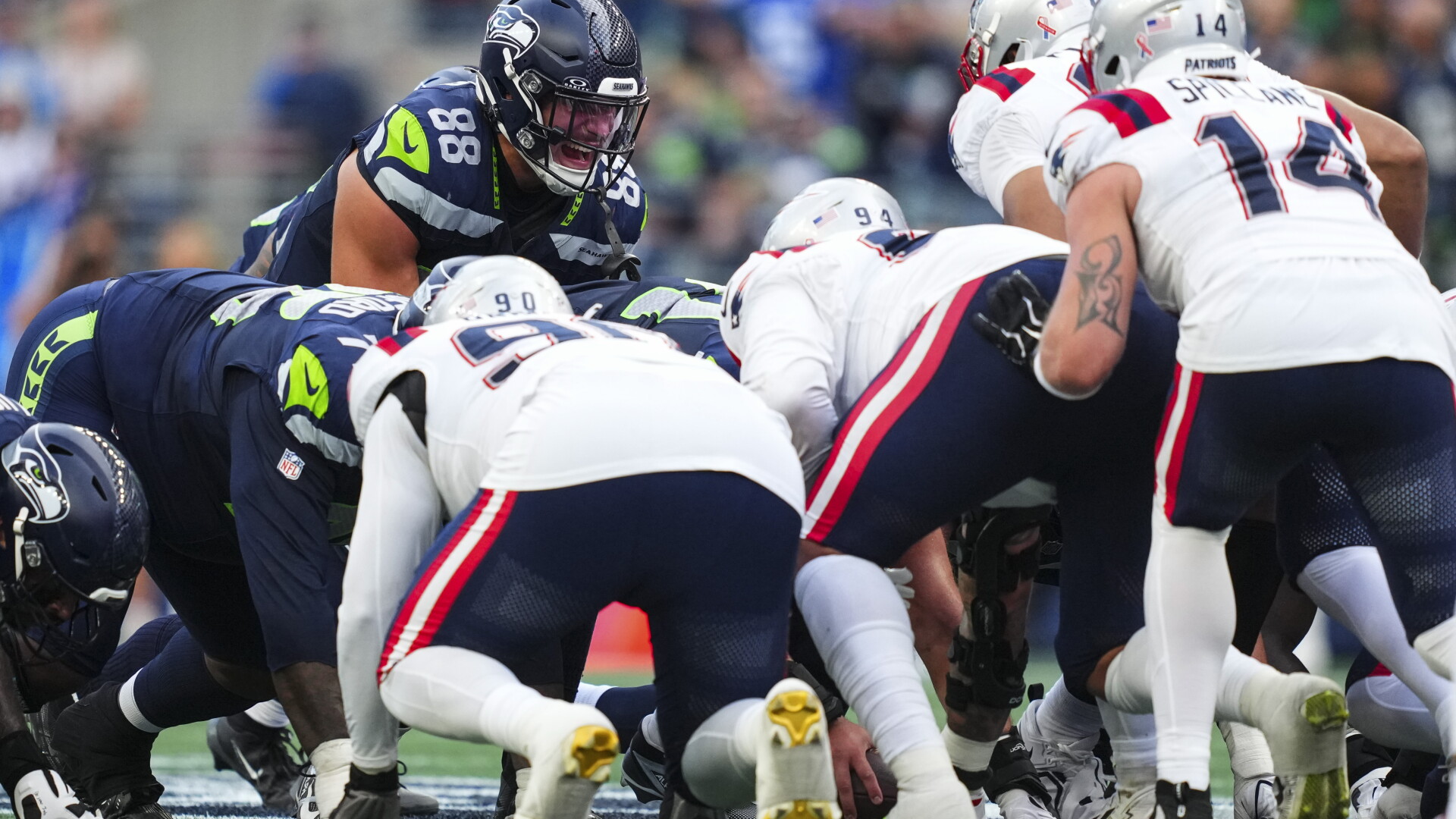 This week's NFL officiating video reminded teams not to line up offside on the tush push