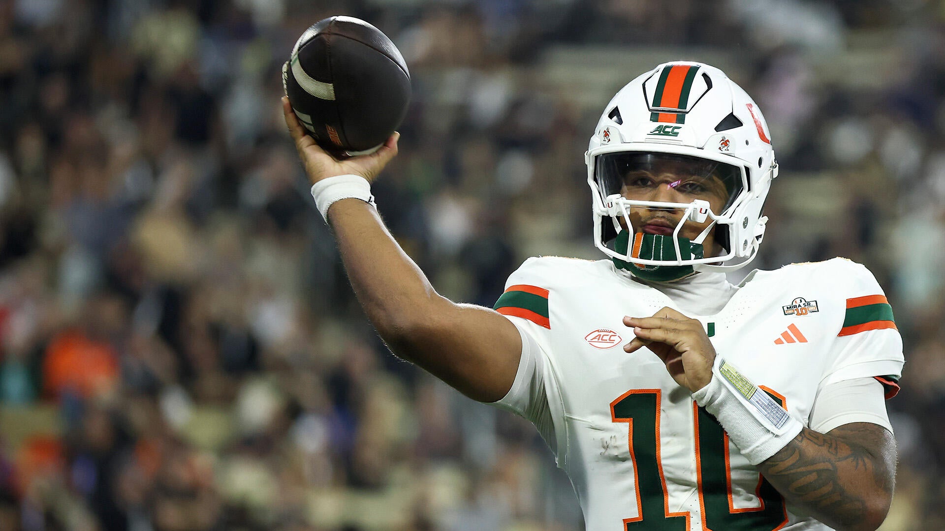 Darian Mensah making an early case for the No. 1 overall pick, but Miami's schedule complicates the picture