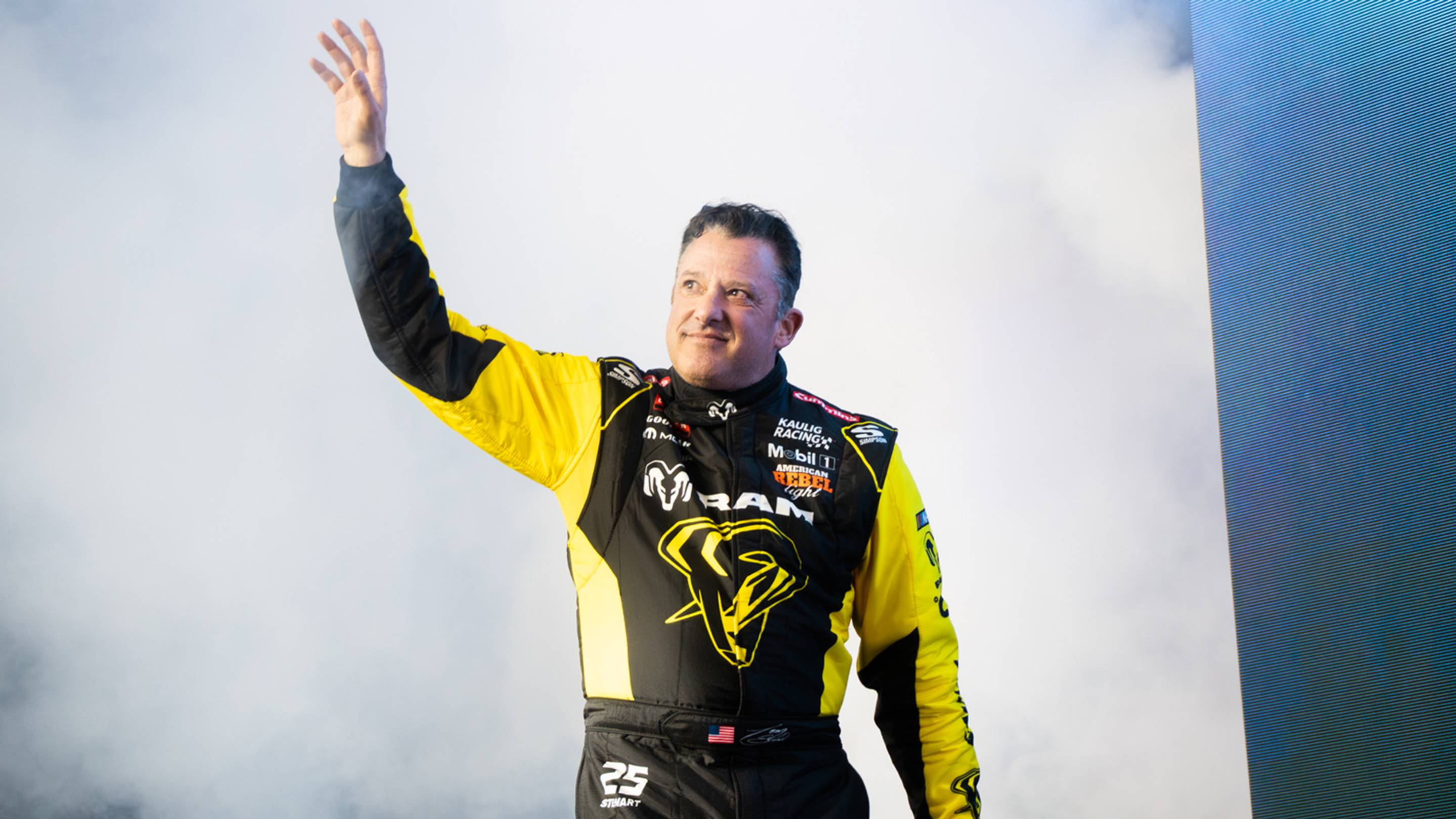 Tony Stewart Returns To Ram's Free Agent Truck At Talladega