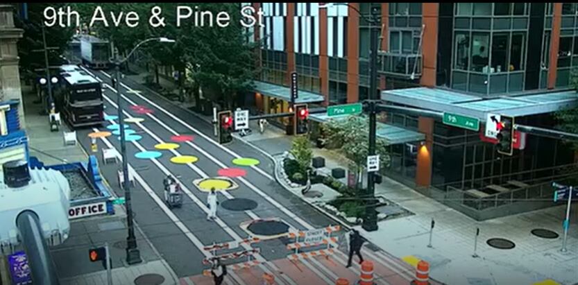 9th Avenue reopens after Convention Center’s paint job kept it closed for weeks