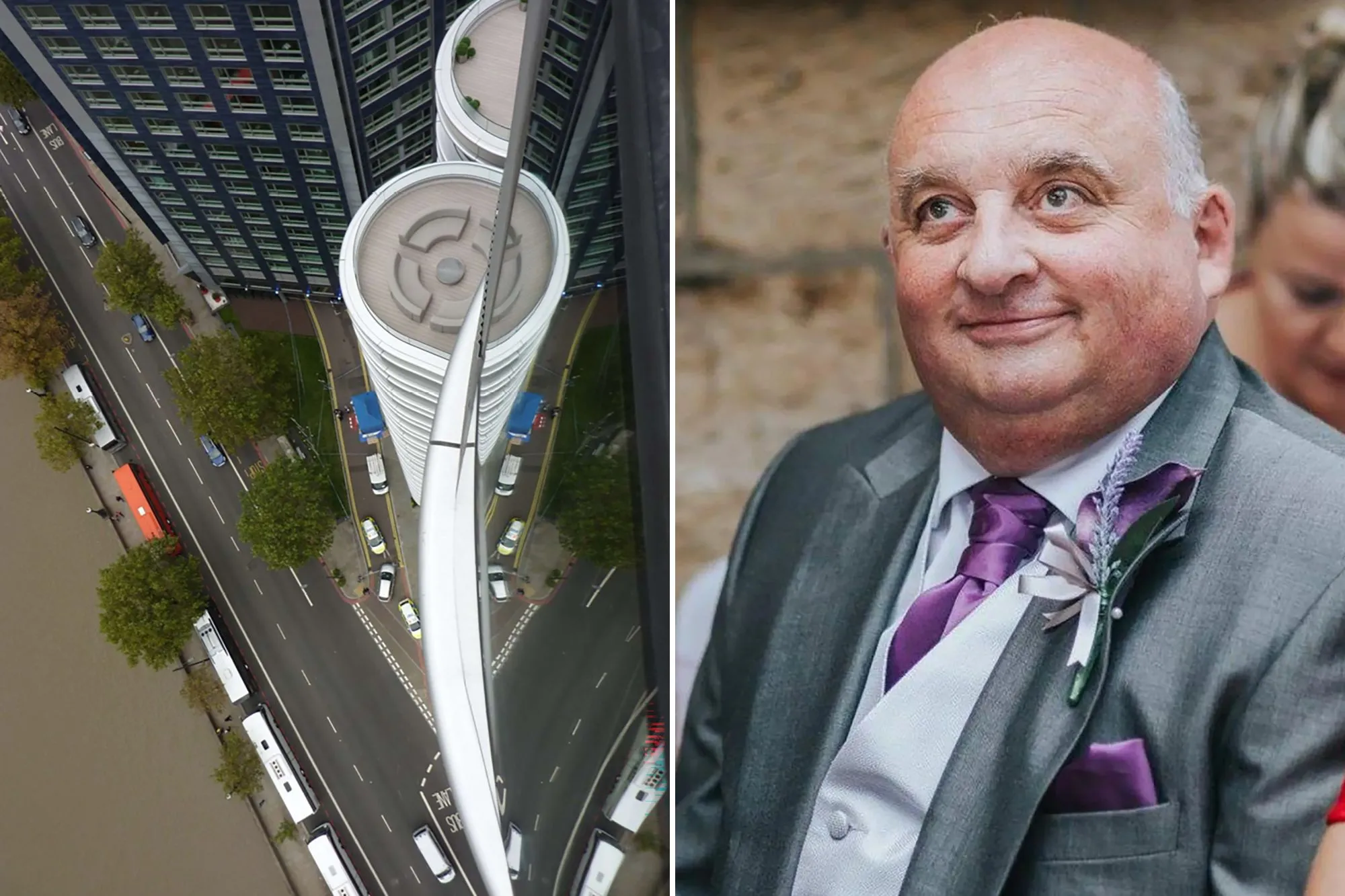 Luxury firms fined £1.3m after man, 53, crushed to death by 130kg window that fell 300ft from London penthouse