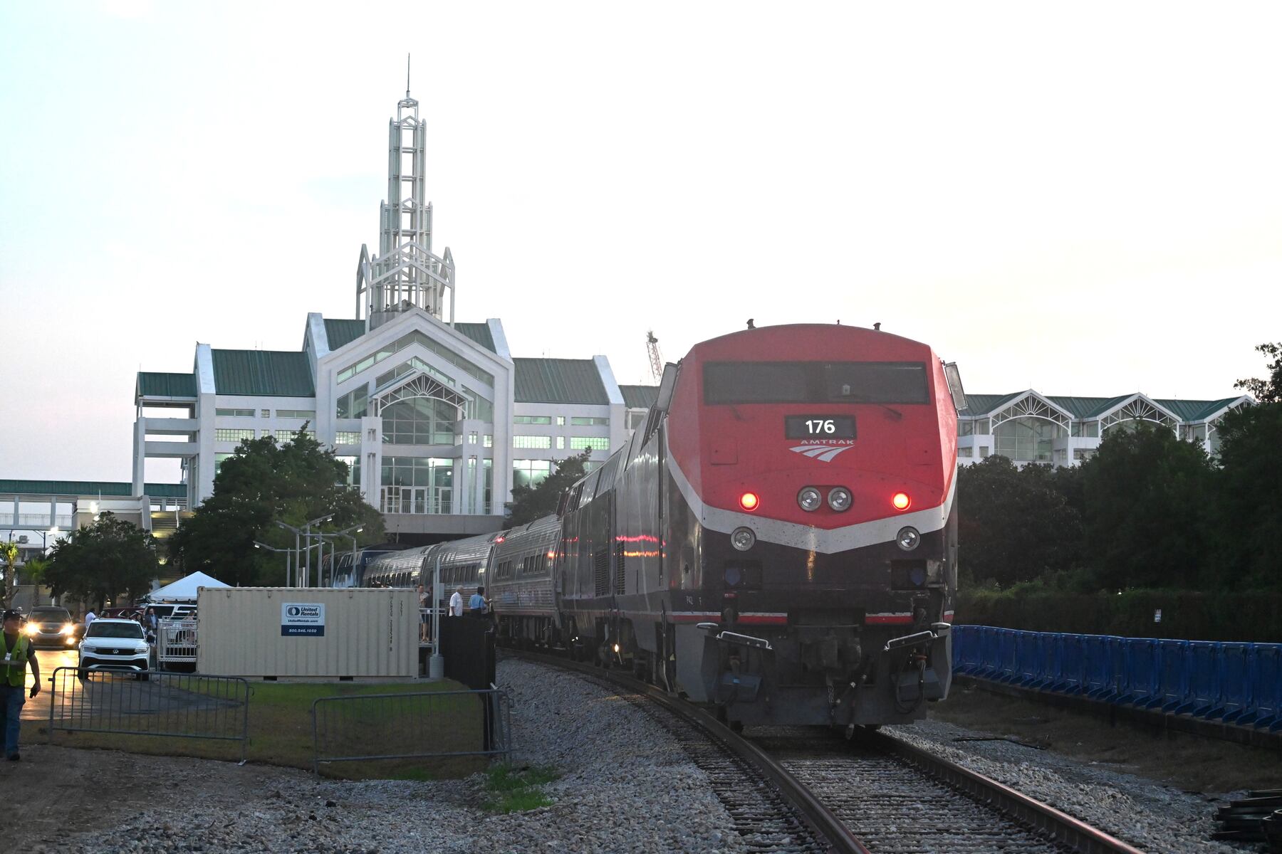 Two killed when Amtrak strikes a vehicle in south Alabama