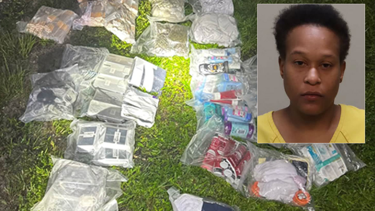 Florida woman abandoned by accomplices during botched prison drop with 464 grams of meth: MCSO