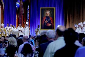 Catholics swarm 'Rome of the Midwest' to witness rare step toward sainthood
