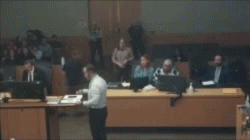 Phoenix dad attacks killer in chaotic courtroom video after spotting him laughing: 'He lost it'
