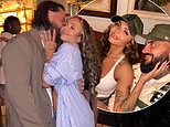Jesy Nelson packs on the PDA with boyfriend Ben Davies in loved-up snaps after she unveiled their romance to the showbiz world at the NTAs