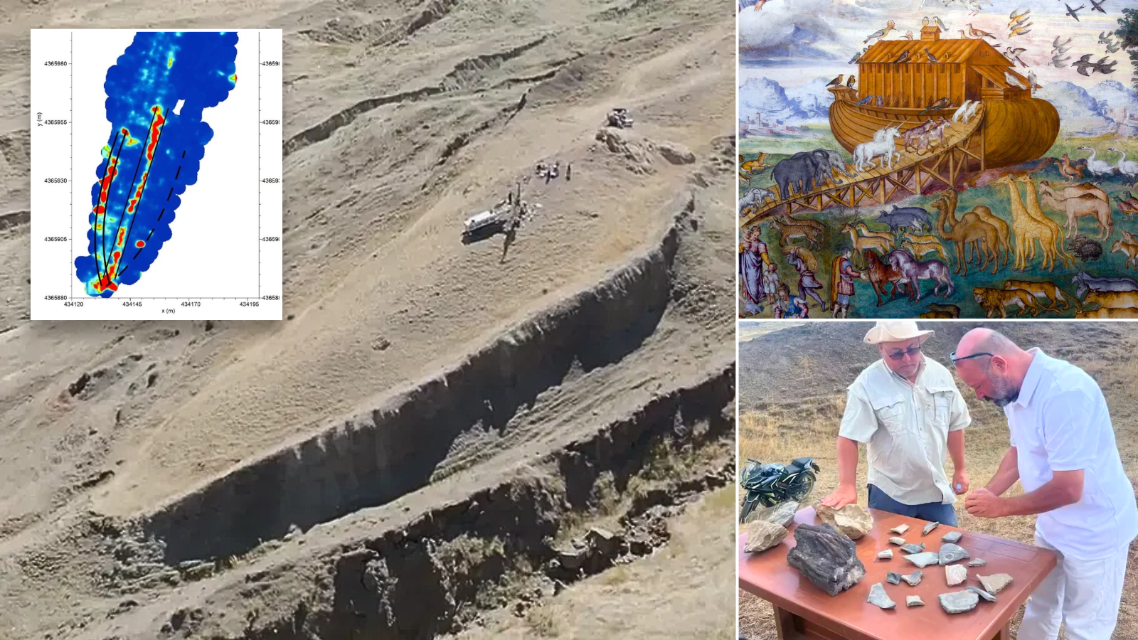 Archaeologists begin drilling at 'Noah's Ark site' ahead of potential biblical breakthrough