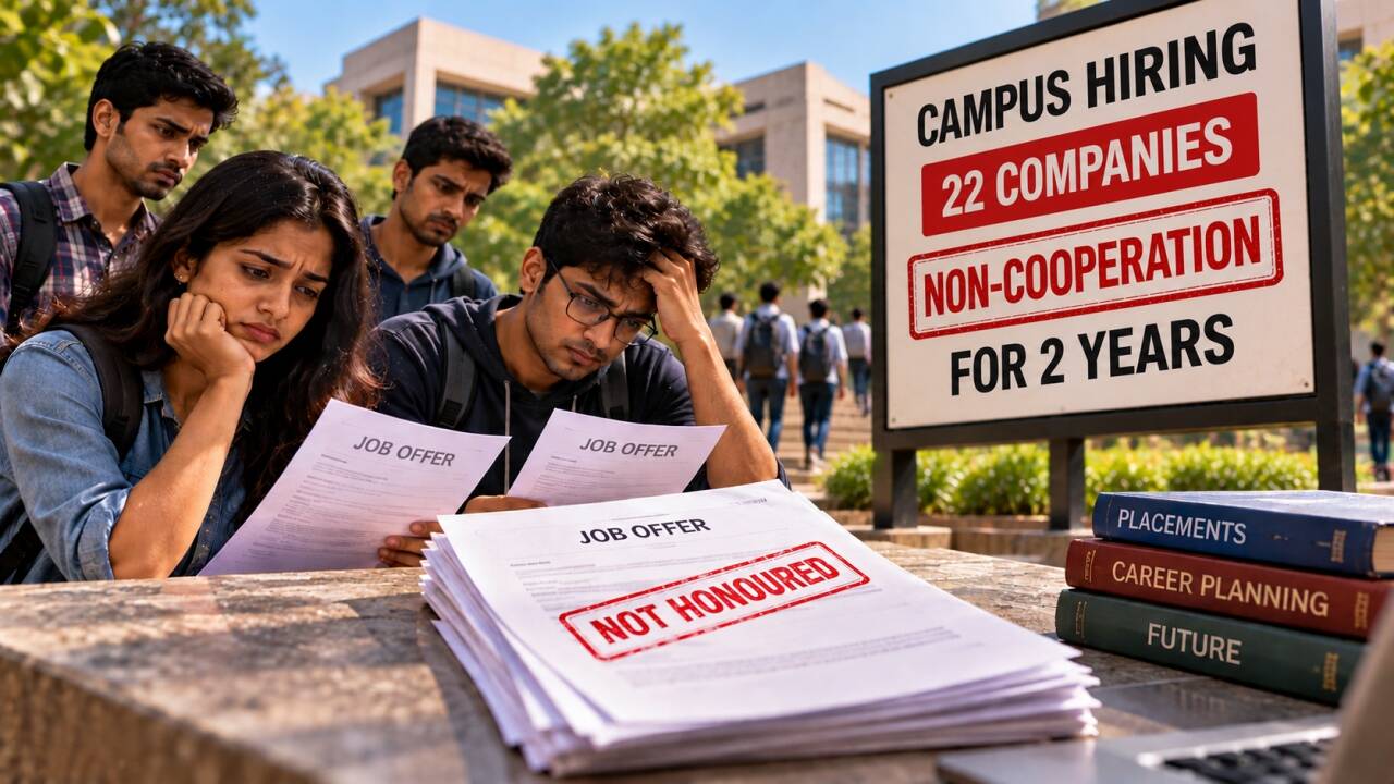 IITs to bar 22 firms from campus hiring for 2 years after 150+ offers unhonoured