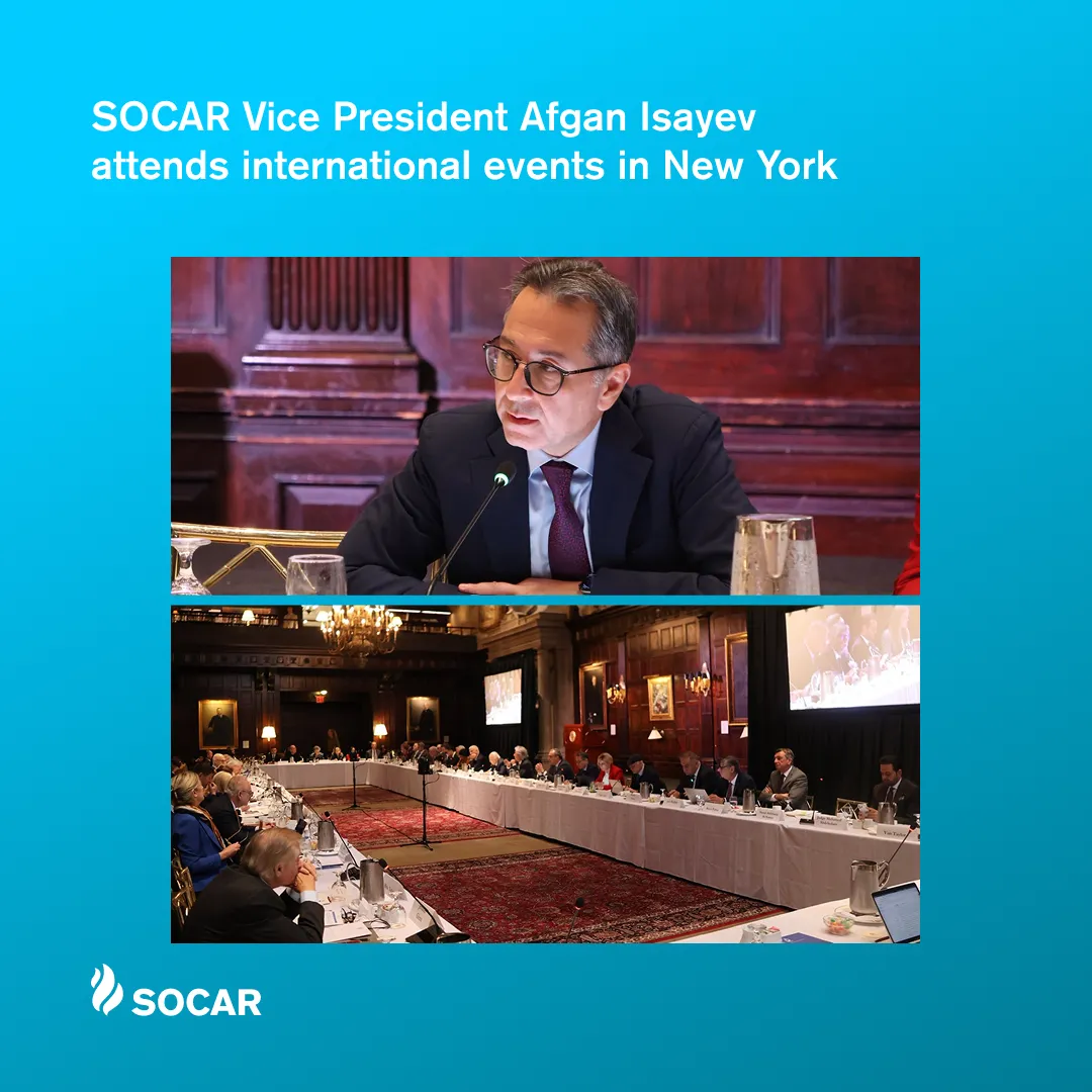 SOCAR Vice President participates in series of events in New York
