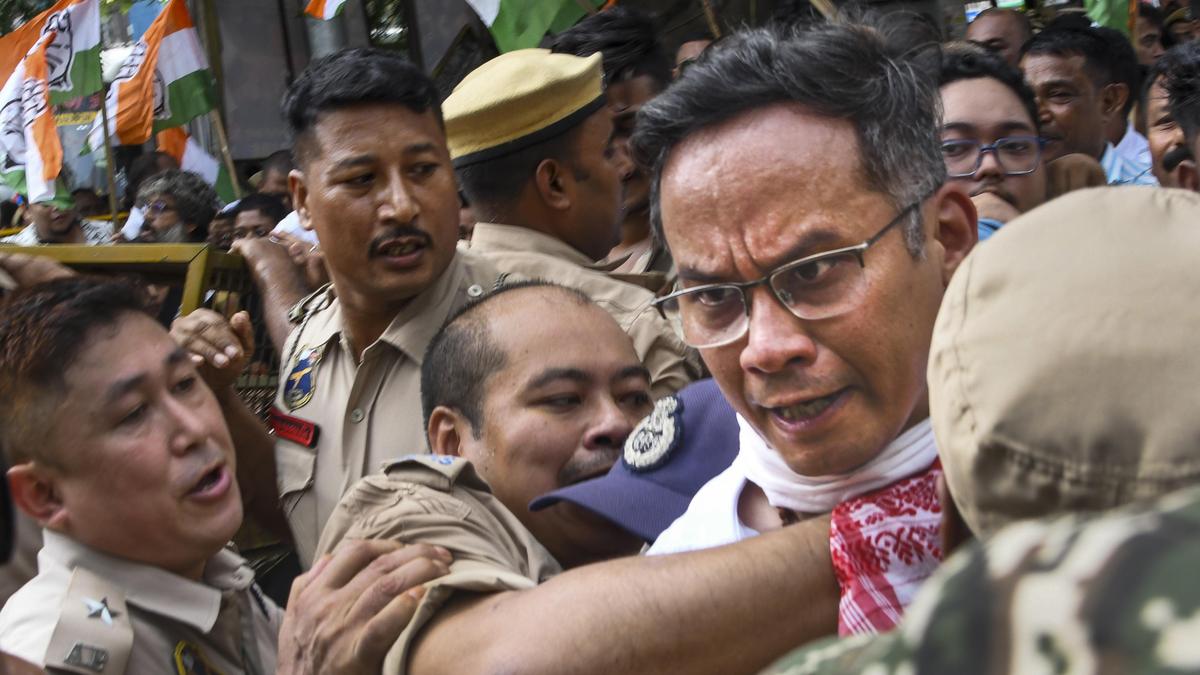 Gaurav Gogoi detained during Assam Congress protest demanding CEC’s removal