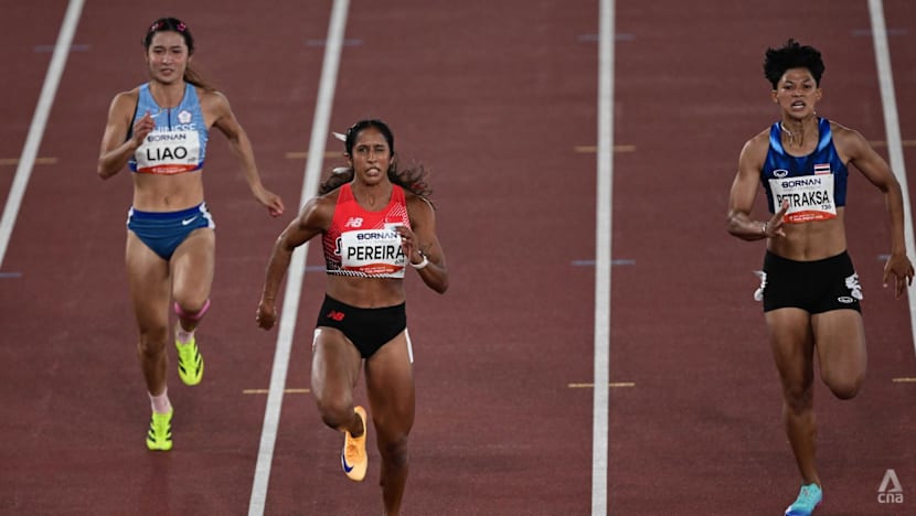 Singapore's Shanti Pereira fastest qualifier for Asian Games 100m final