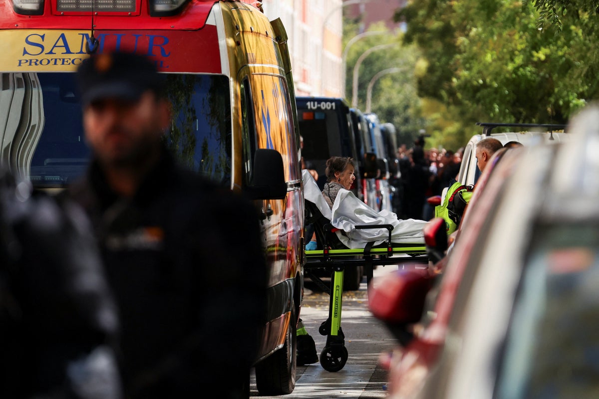 Elderly woman, 89, evicted from Madrid home after several decades as protesters clash with police
