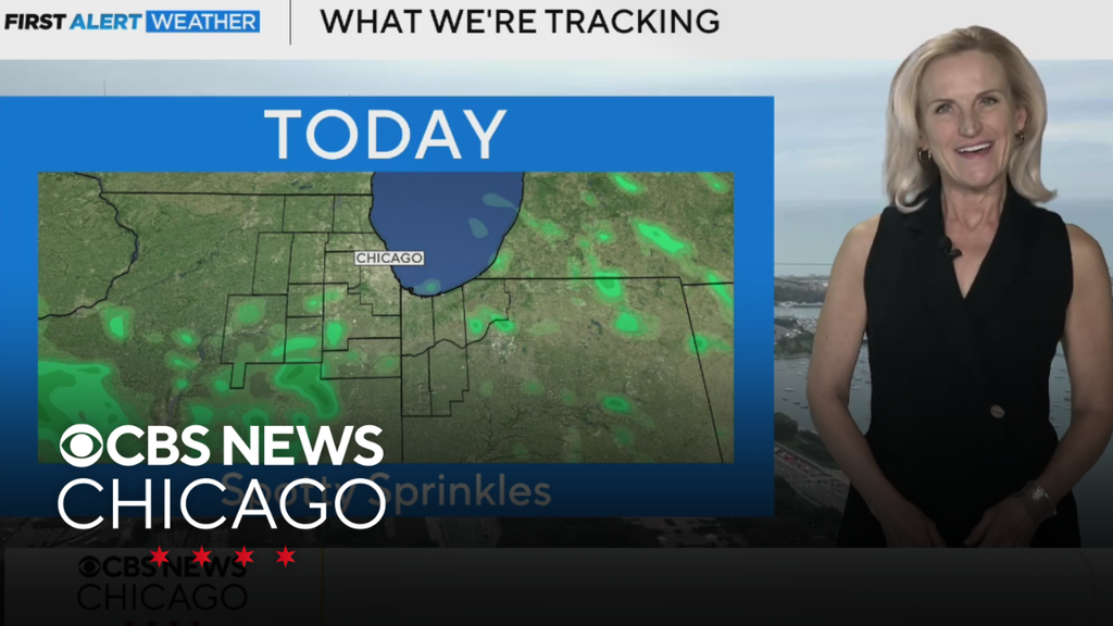 Highs in the upper 60s on Friday in Chicago