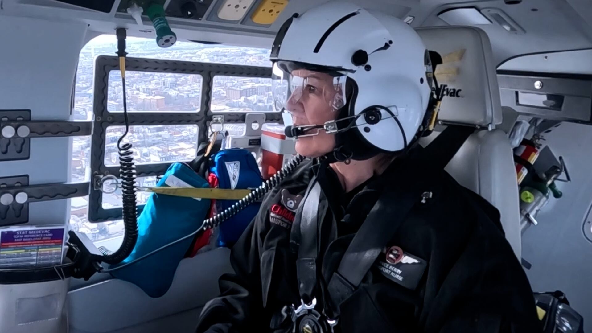 This NICU transport nurse has spent 40 years flying with newborns