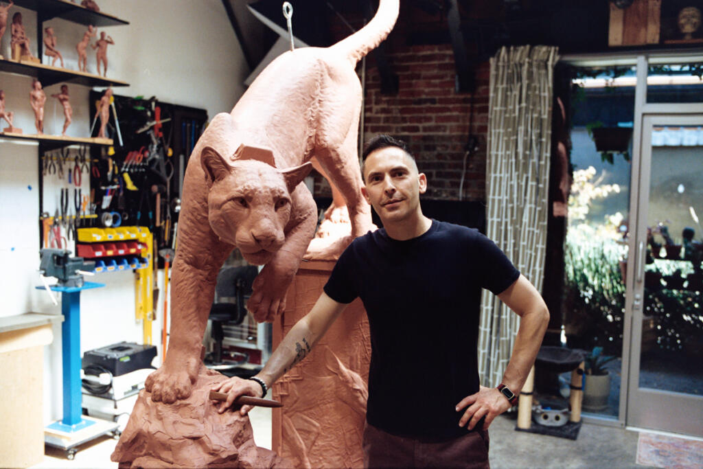 Beloved mountain lion to live forever in bronze