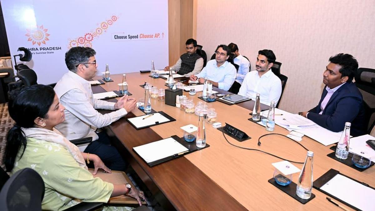 Lokesh woos investments in clean energy, manufacturing and data centres