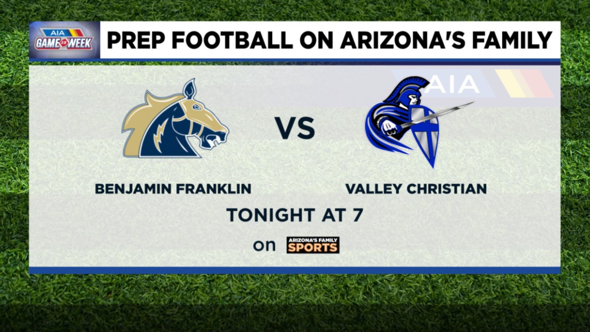 Valley Christian host undefeated Benjamin Franklin in AIA Game of the Week