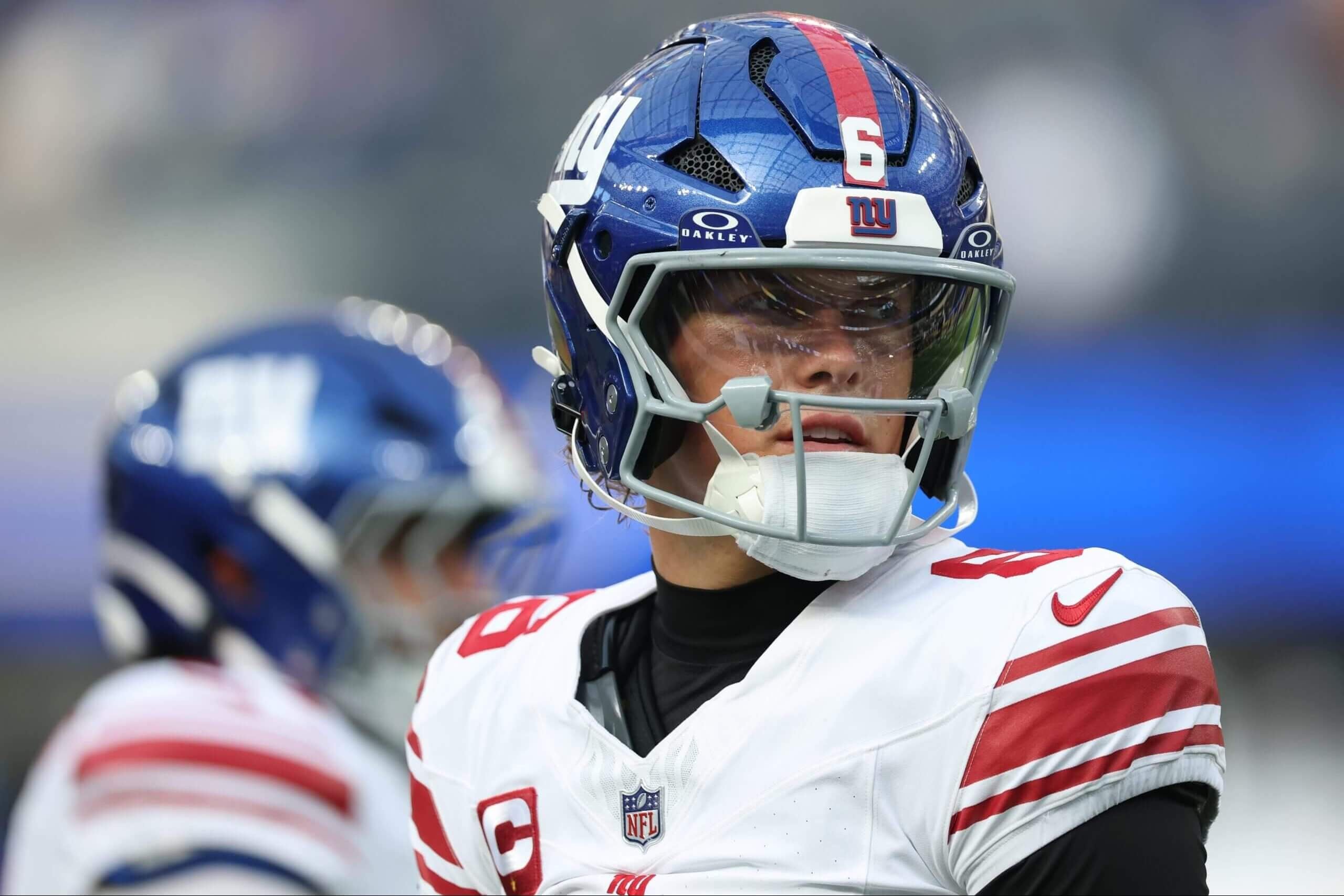 Giants QB Jaxson Dart's knee surgery will include full repair of meniscus: Sources