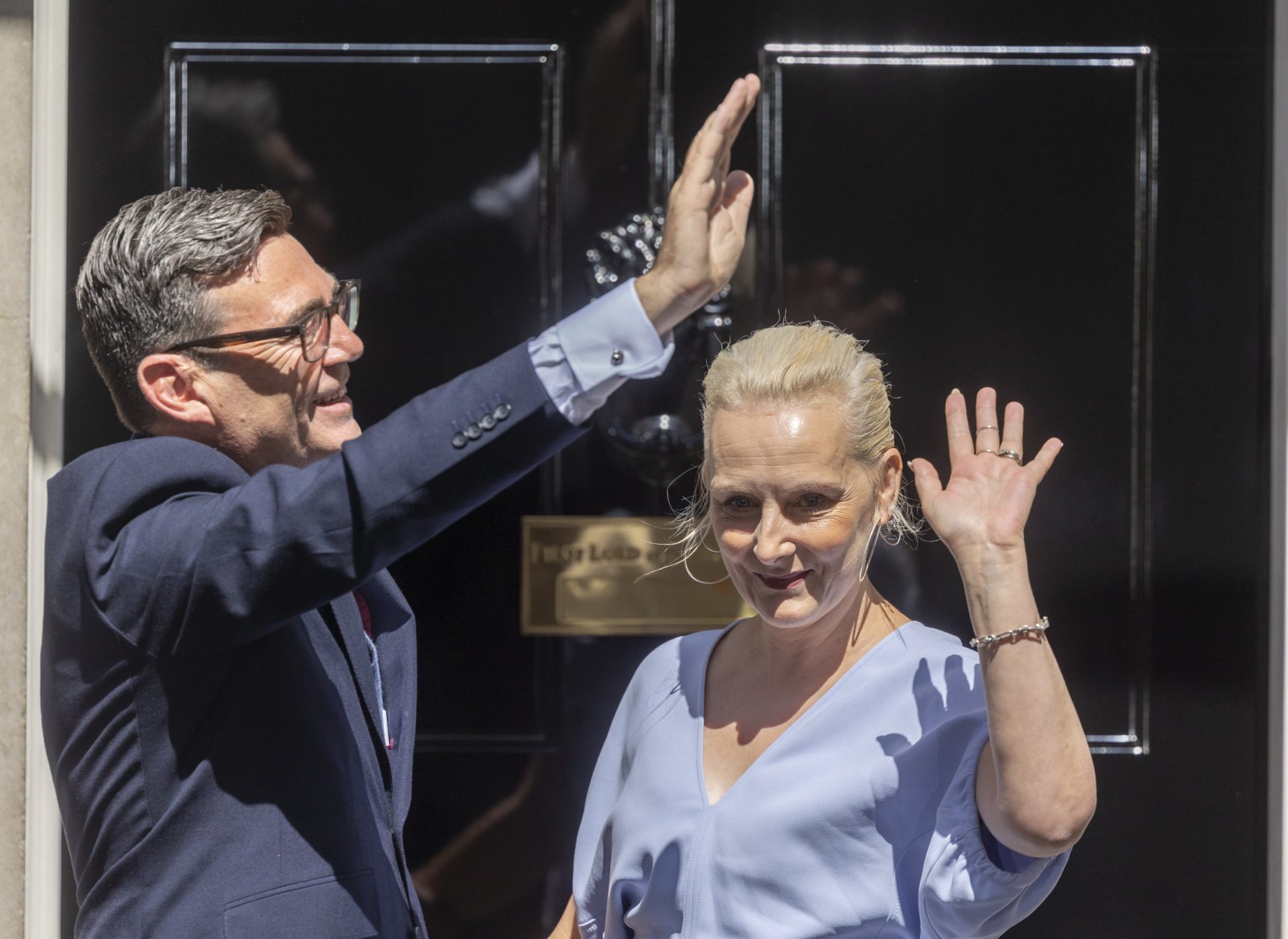 Why Andy Burnham’s wife Marie-France van Heel flies under the radar
