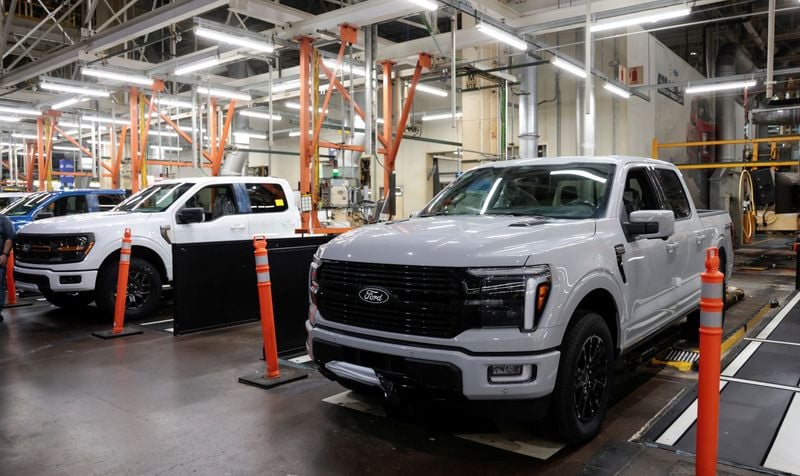 Exclusive-Ford F-150 truck production down for nearly a week at Michigan plant, memo says