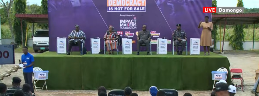 Livestream: ‘Democracy Not for Sale’ Forum underway in Damongo