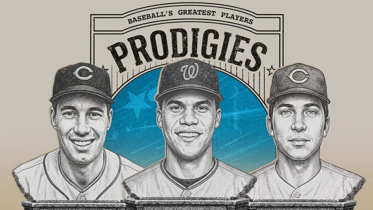Baseball's Greatest Players: The Prodigies and 10 numbers that define them