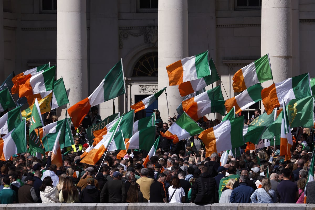 Fact check: Image of protest in Dublin is from April 2025