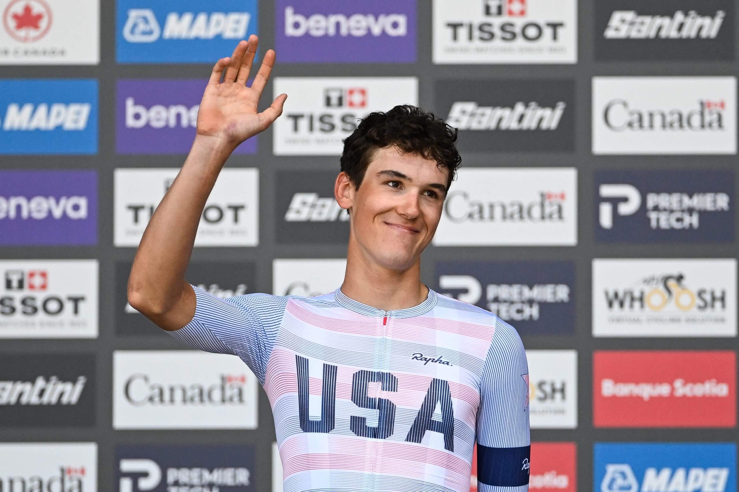 Road World Championships: United States’ Ashlin Barry produces outstanding performance to win U23 title