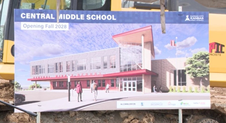 Kansas City, Kansas, Public Schools break ground on new Central Middle School