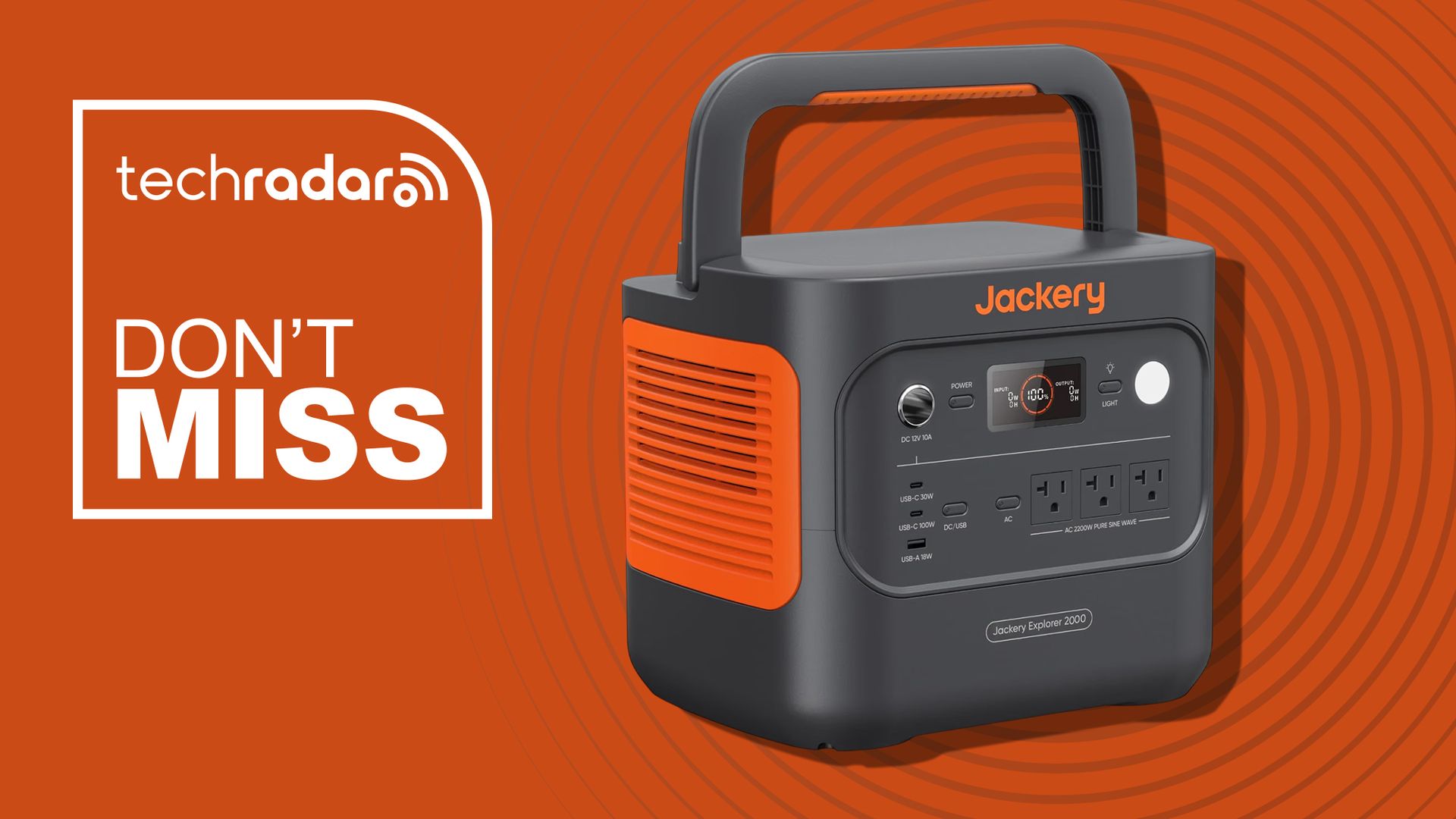 The Jackery Explorer 2000 v2 'saved our sanity' in recent tests — now the portable power station is $100 off