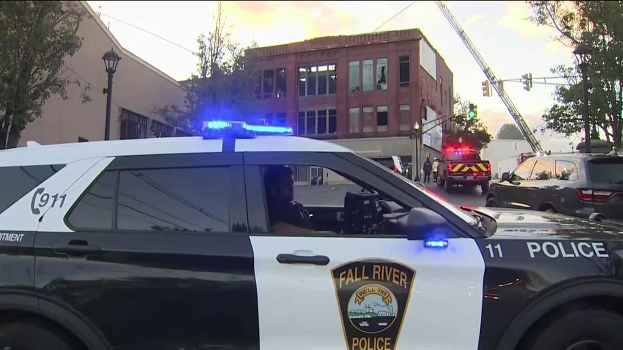 Fall River police investigating commercial building fire as potential arson
