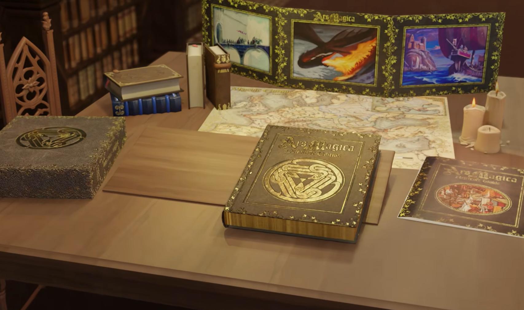 Ars Magica Definitive Edition Hits Retail: Open License Now Covers 40+ Sourcebooks