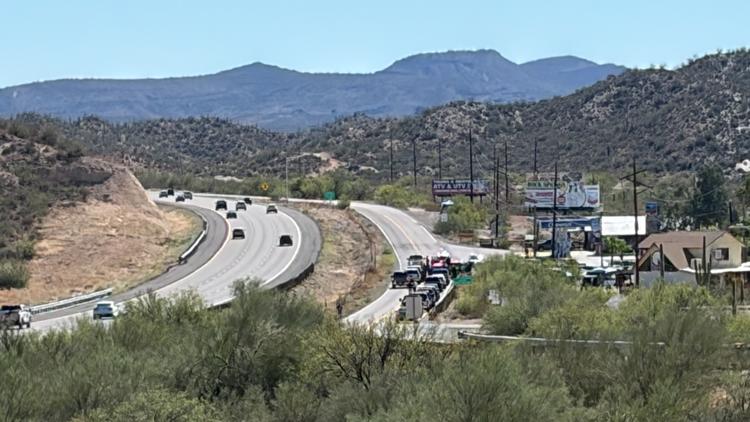 Shooting involving law enforcement reported outside historic Rock Springs Cafe in Black Canyon City, officials say
