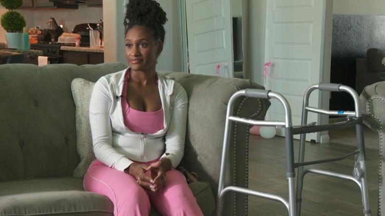 She thought she heard fireworks. Then the Houston ER nurse saw blood running down her legs