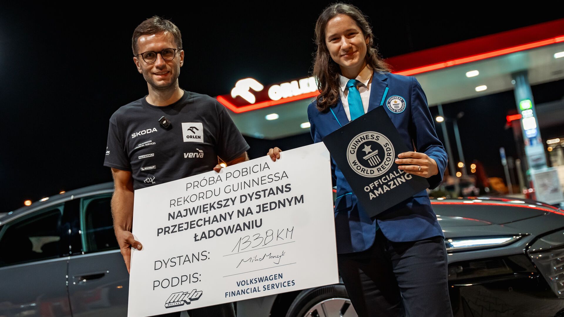 An Audi just set a new 831-mile EV range World Record