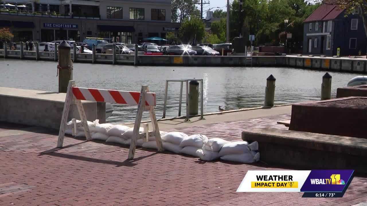 Annapolis City Dock businesses brace for nor'easter flooding