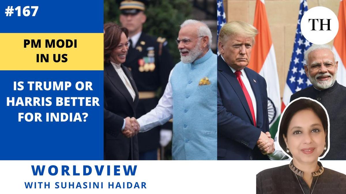 Watch: P.M. Modi in U.S. | Is Trump or Harris better for India?