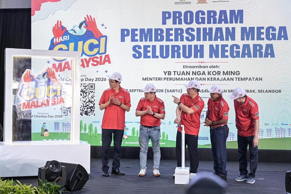 Hari Cuci Malaysia 2026 targets 200,000 participants and 28,000kg of recyclables in a single day, says Nga Kor Ming