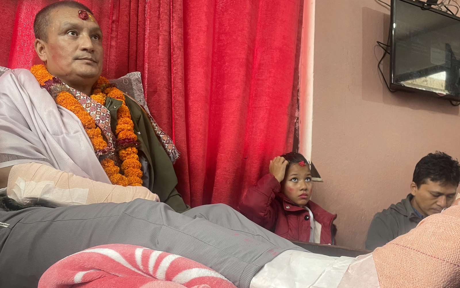 Nepal’s tunnel survivor wants to help post-flood rebuild