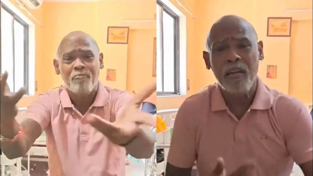 Watch: Vinod Kambli shares emotional message from elderly care centre