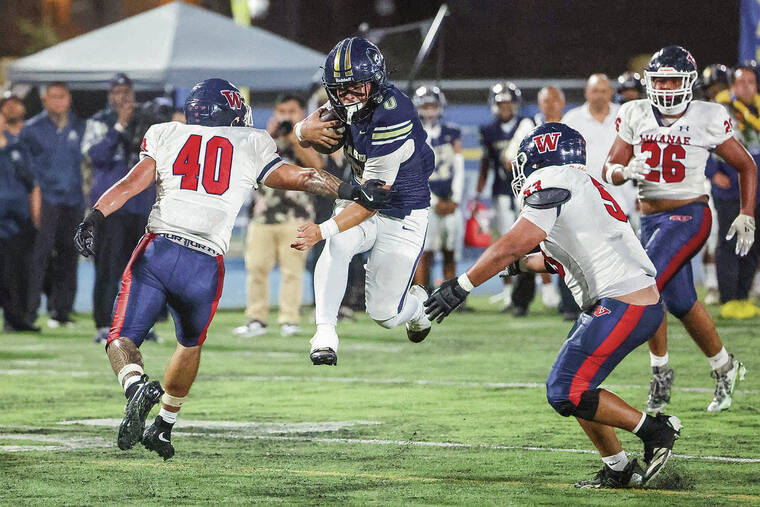 Waipahu speeds past Waianae in prep football