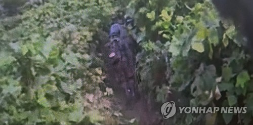 (LEAD) S. Korean military, U.N. Command conduct joint survey on DMZ blast site ahead of probe: JCS