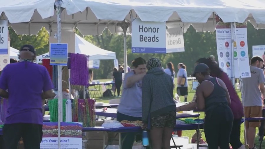 AFSP prepares for its 'Out of the Darkness' walk during Suicide Prevention Month