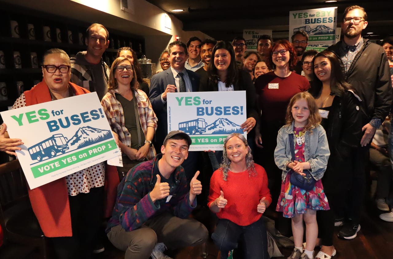 'Keep Pierce Moving' Campaign Touts Major Bus Service Expansion Plan