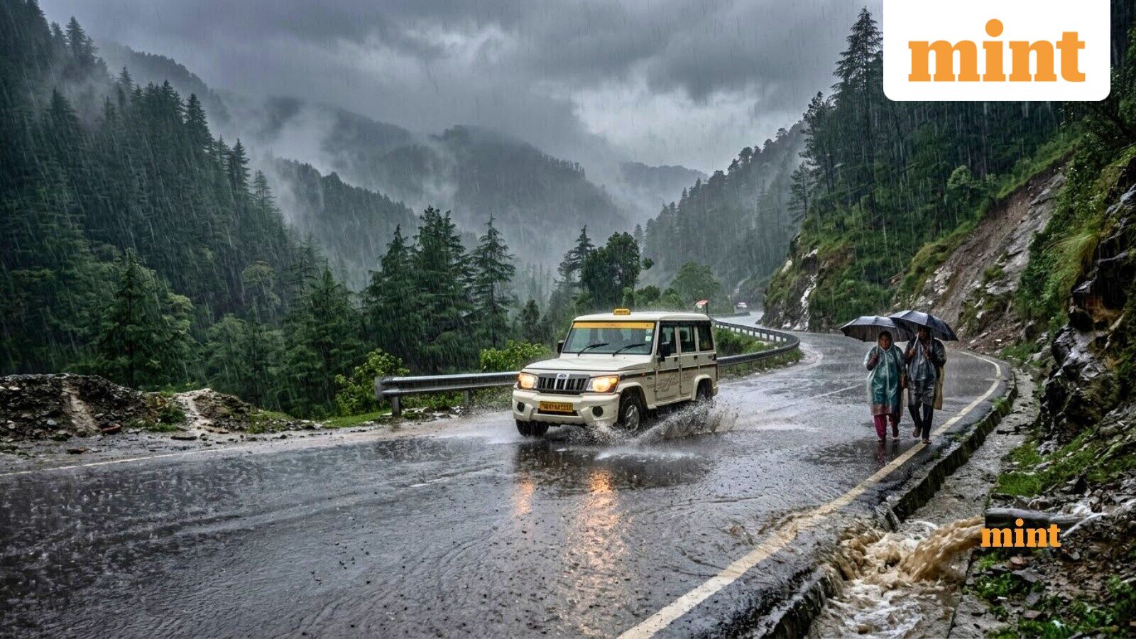 Weather tomorrow 27 September: Very heavy rain in Uttarakhand, Himachal; snowfall likely | Check Delhi, UP, MP and more
